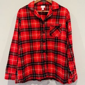 Target Brand Plaid Christmas PJ Set